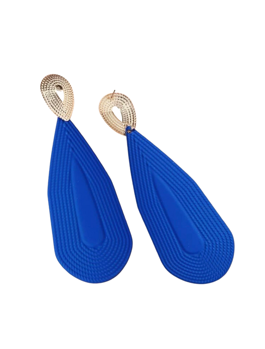 Royal Blue Drop earrings